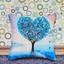 Heart Tree Blue Diamond Painting Kit (DIY) - Pillow Case Cover 40x40