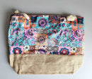 Cotton Tote Rope Bag - Mixed Pattern