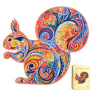 Wooden Box Animal Puzzle - Squirrel A4