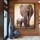 Elephants - 5D Diamond Painting Kit (DIY)