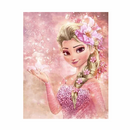 Pink Frozen - 5D Diamond Painting Kit (DIY)