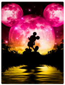 Mickey Mouse Night Star - 5D Diamond Painting Kit (DIY)