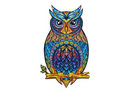Wooden Box Animal Puzzle - Owl A3