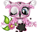Pink Owl - 5D Diamond Painting Kit (DIY)