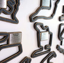 2023 Formula One Self Adhesive Wall Mounted Tracks Collection - Set of 24