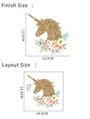 Unicorn Pattern Switch Outlet Wall Sticker