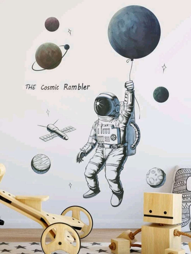 Astronaut Print Wall Sticker