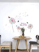 Dandelion Colorful Wall Sticker