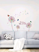Dandelion Colorful Wall Sticker