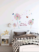 Dandelion Colorful Wall Sticker