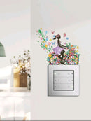 Fairy Tale Pattern Switch Outlet Wall Sticker