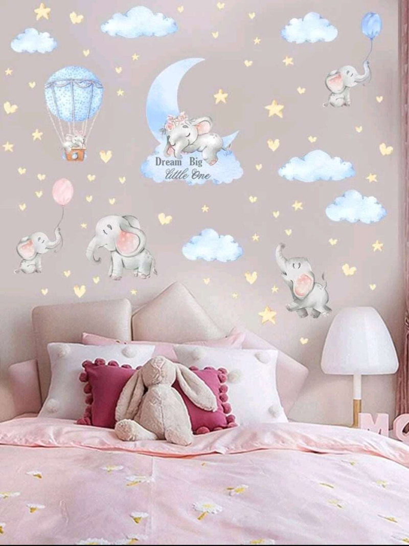 Dream Big Little One Print Wall Sticker