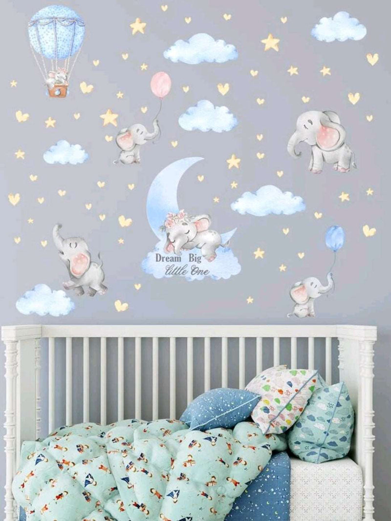 Dream Big Little One Print Wall Sticker