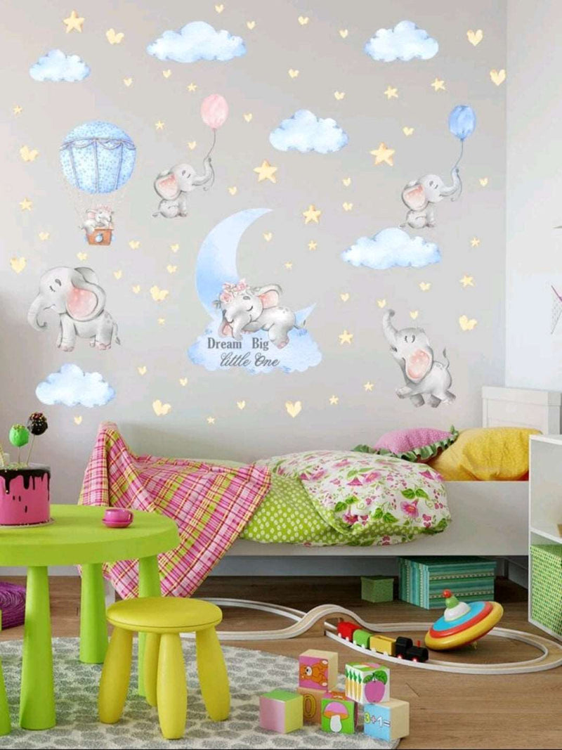 Dream Big Little One Print Wall Sticker