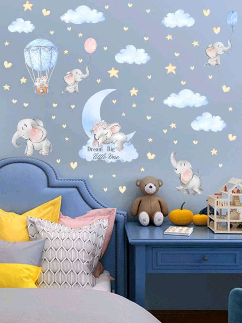 Dream Big Little One Print Wall Sticker