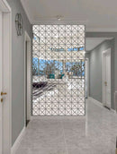 100pcs Triangle Mirror Wall Sticker