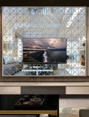 100pcs Triangle Mirror Wall Sticker