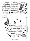 Believe in yourself Wall Sticker