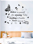 Believe in yourself Wall Sticker