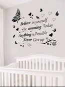 Believe in yourself Wall Sticker
