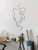 Abstract Figure Print Wall Sticker