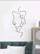 Abstract Figure Print Wall Sticker