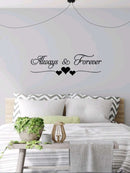 Always & Forever Print Wall Sticker