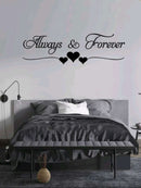Always & Forever Print Wall Sticker