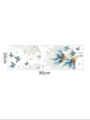 Blooming Blue Graphic Wall Sticker