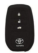 Silicone Car Key Protector - Toyota Fortuner 3 Button