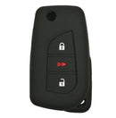Silicone Car Key Protector - Toyota 3 Button Camry Corolla