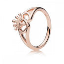 Authentic PANDORA Rose United Regal Hearts Ring - Rose Gold