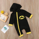 Hooded Romper Batman Jumpsuit
