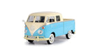 Motormax DieCast - Type 2 - T1 - Double Cab Pickup 1:24 Scale Model - Blue