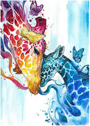 Giraffe Graffiti - 5D Diamond Painting Kit (DIY)