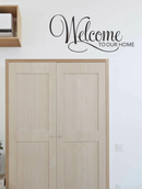 Welcome to Our Home Graphic Wall Sticker