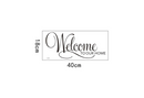 Welcome to Our Home Graphic Wall Sticker