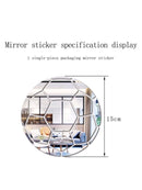 Football Design Mirror Wall Sticker