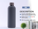 LULU Double Wall Vacuum Stainless Steel Water Bottle - 500ml