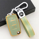 Premium TPU Car Key Cover - VW POLO Golf 5 MK6 Passat Tiguan Beetle Jetta POLO